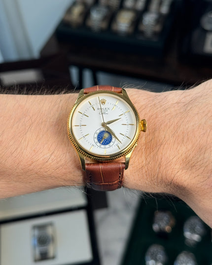 ROLEX CELLINI DE CUERO