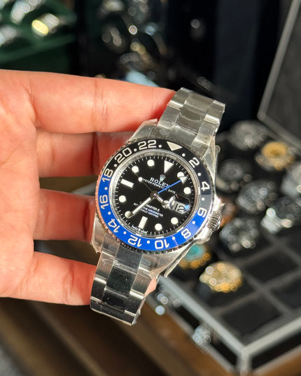 ROLEX GMT MASTER II BATMAN SUIZO - OYSTER