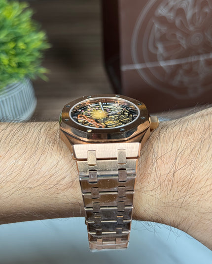 AUDEMARS PIGUET ROYAL OAK DOUBLE BALANCE ROSEGOLD