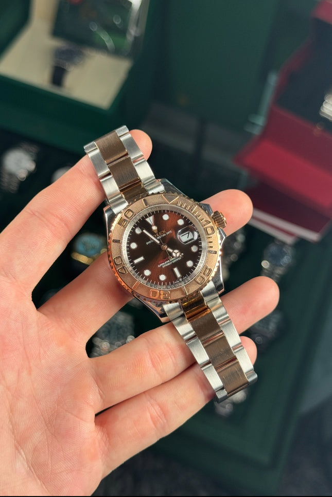 ROLEX YACHT-MASTER 41MM ROSE GOLD