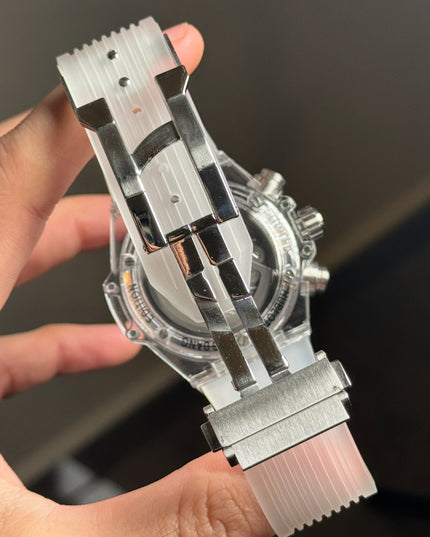 HUBLOT BIG BANG MAGIC SAPPHIRE BLANCO