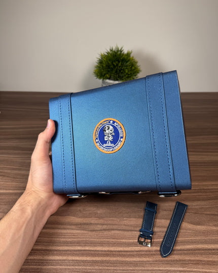 OMEGA SPEEDMASTER MOONWATCH 50TH SNOOPY SUIZO DOBLE EXTENSIBLE