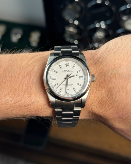 ROLEX OYSTER PERPETUAL 36MM - FONDO BLANCO