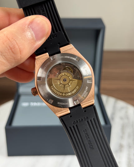 VACHERON CONSTANTIN OVERSEAS ROSEGOLD CAUCHO
