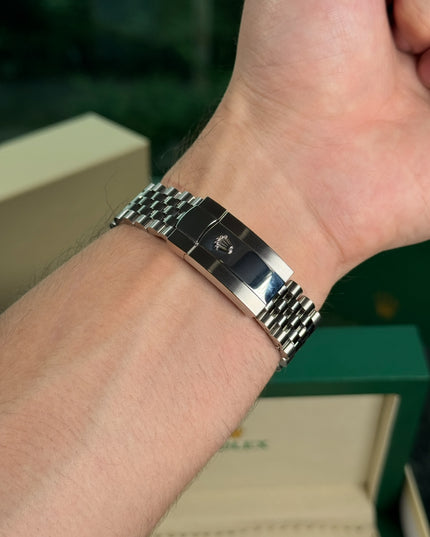 ROLEX DATEJUST SUIZO FONDO BLANCO