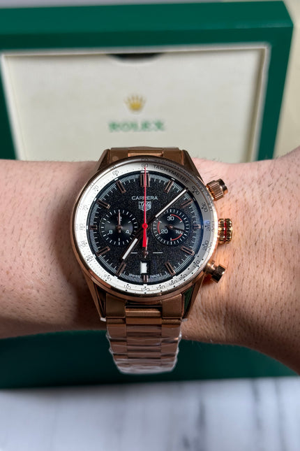 TAG HEUER CARRERA CRONÓGRAFO - ROSE GOLD