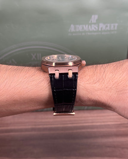 AUDEMARS PIGUET ROYAL OAK PIEL ROSE GOLD