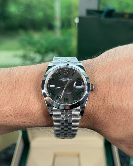 ROLEX DATEJUST WIMBLENDON 41MM SUIZO