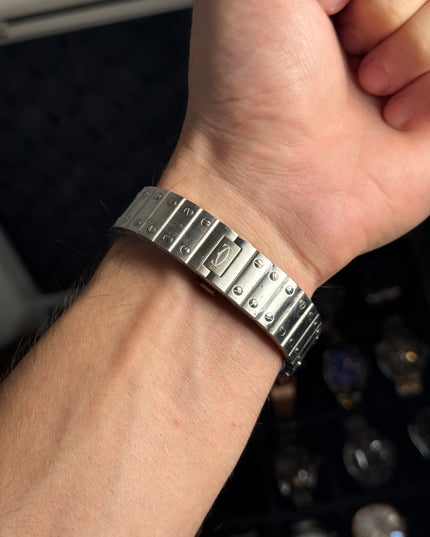 CARTIER SANTOS 36MM - FONDO VERDE