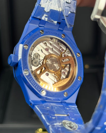 AUDEMARS PIGUET ROYAL OAK SUIZO - AZUL