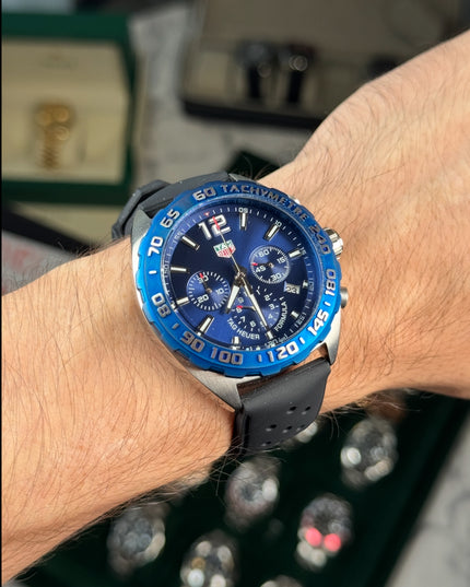 TAG HEUER FORMULA 1  - AZUL CAUCHO