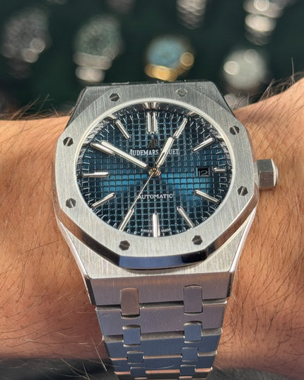 AUDEMARS PIGUET ROYAL OAK - FONDO AZUL
