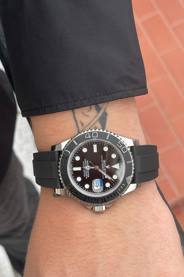ROLEX YACHT - MASTER OYSTER FLEX ACERO SUIZO