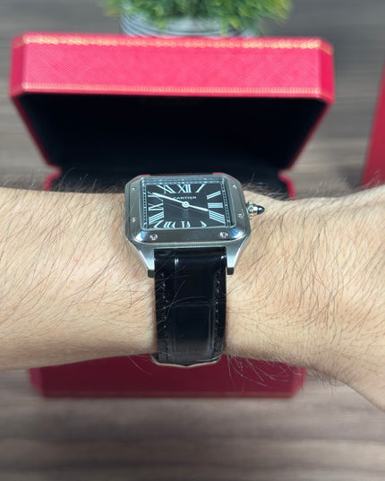 CARTIER SANTOS DUMONT - NEGRO GRANDE