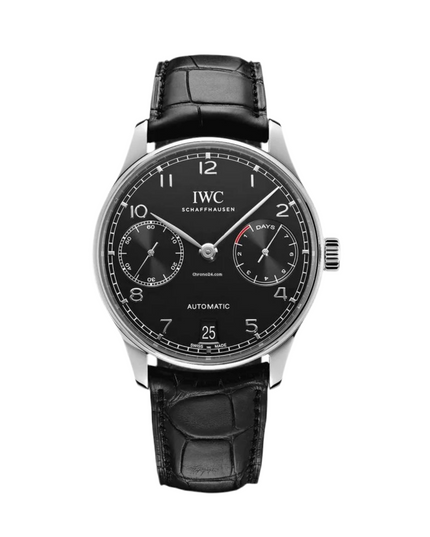 IWC SCHAFFHAUSEN - EXTENSIBLE NEGRO