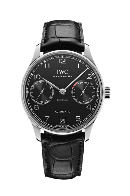 IWC SCHAFFHAUSEN - EXTENSIBLE NEGRO
