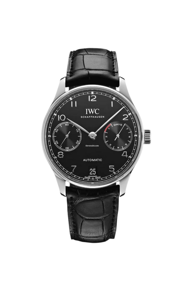 IWC SCHAFFHAUSEN - EXTENSIBLE NEGRO