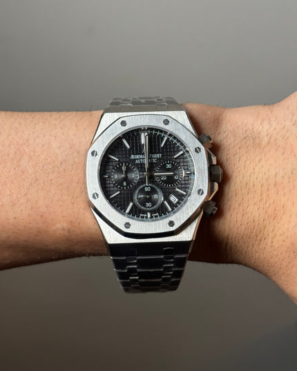 AUDEMARS PIGUET ROYAL OAK CHRONO - FONDO NEGRO