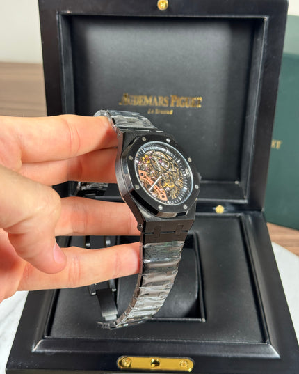 AUDEMARS PIGUET ROYAL OAK DOUBLE BALANCE - CERÁMICA NEGRA