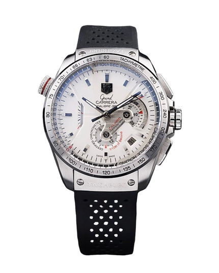 TAG HEUER CARRERA DIAL NEGRO BISEL TAQUÍMETRO