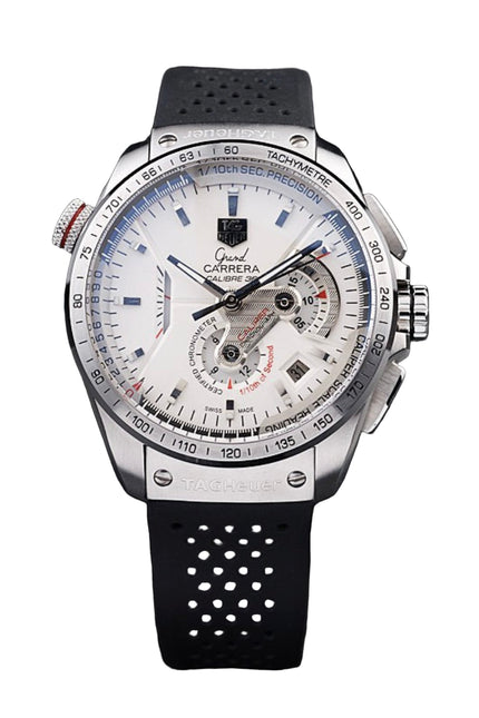 TAG HEUER CARRERA DIAL NEGRO BISEL TAQUÍMETRO