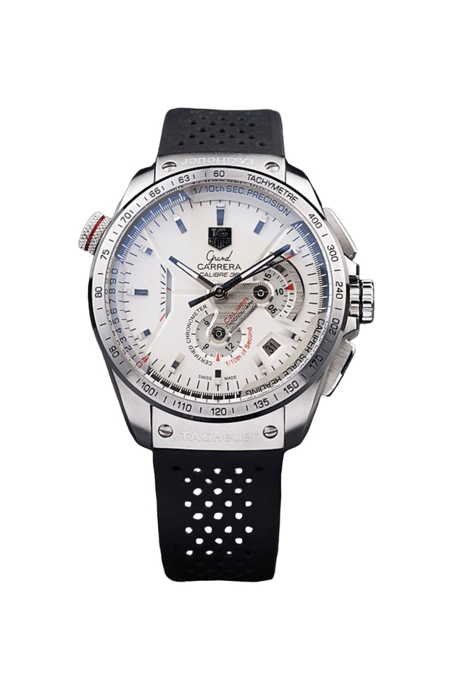 TAG HEUER CARRERA DIAL NEGRO BISEL TAQUÍMETRO