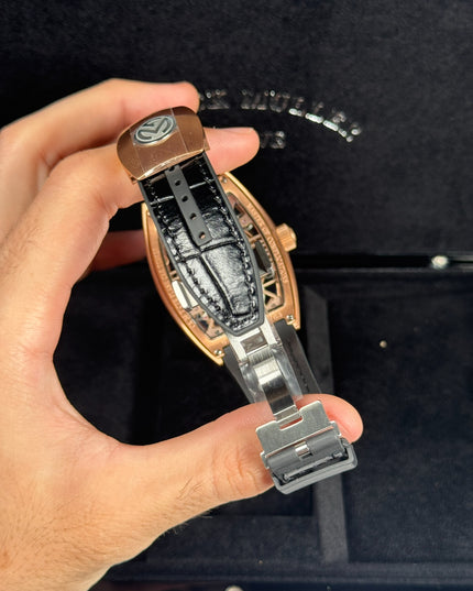 FRANCK MULLER GRAND CENTRAL TURBILLON  SUIZO - ROSEGOLD