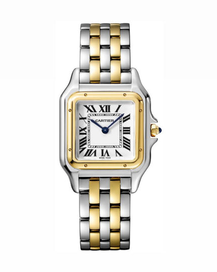 CARTIER SANTOS PANTHERE BICOLOR