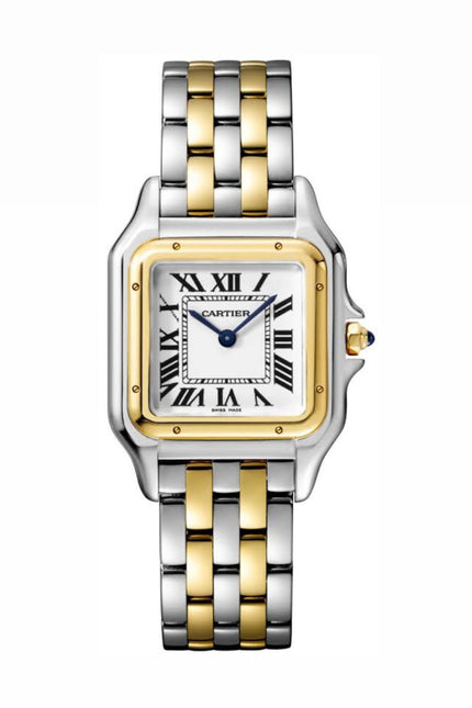 CARTIER SANTOS PANTHERE BICOLOR