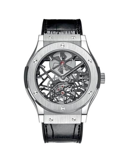 HUBLOT CLASSIC FUSION SKELETON TOURBILLON TITANIUM LIMITED
