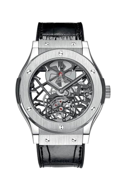 HUBLOT CLASSIC FUSION SKELETON TOURBILLON TITANIUM LIMITED