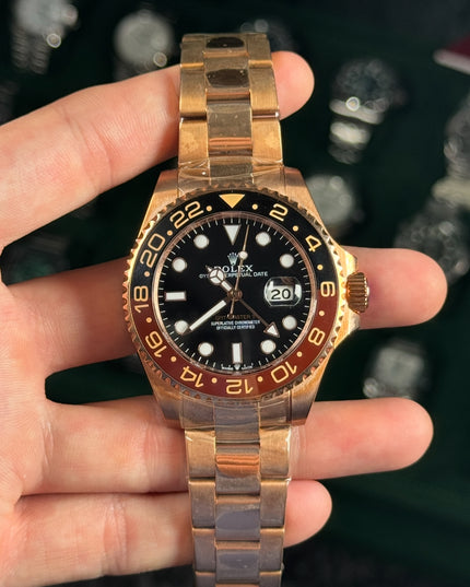 ROLEX GMT - MASTER II ROSE GOLD
