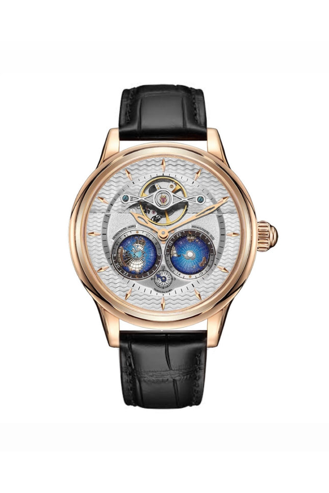 MONTBLANC TOURBILLON CYLINDRIQUE GEOSPHERES VASCO DA GAMA WHITE DIAL