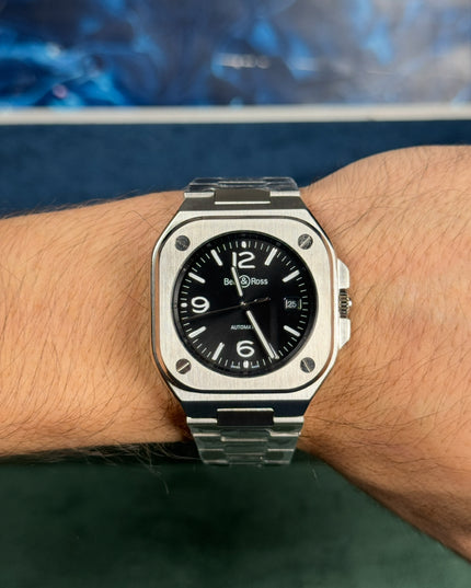 BELL & ROSS BLACK STEEL