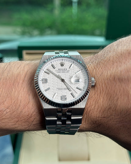 ROLEX LAND-DWELLER 40MM - FONDO BLANCO
