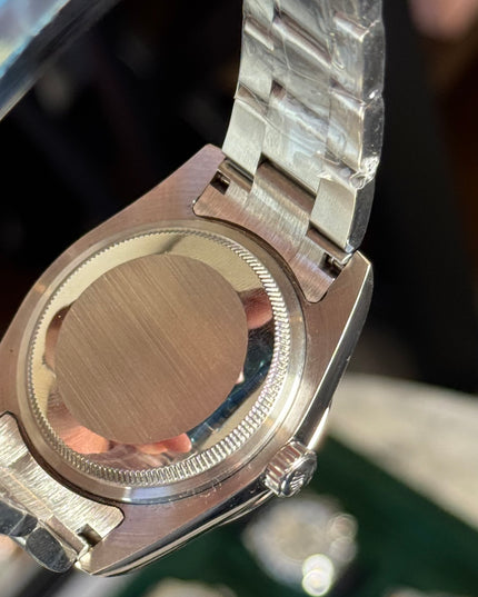 ROLEX OYSTER PERPETUAL - FONDO ROSA NO. ROMANO