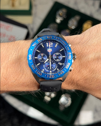 TAG HEUER FORMULA 1  - AZUL CAUCHO