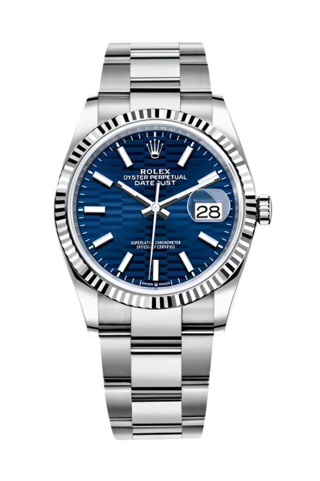 ROLEX DATEJUST 36MM SUIZO AZUL