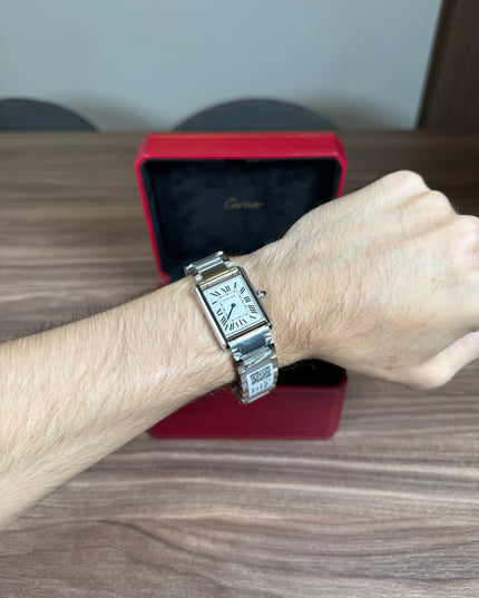 CARTIER TANK MUST SUIZO DOBLE EXTENSIBLE TAMAÑO PEQUEÑO