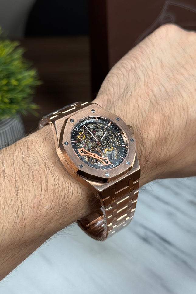 AUDEMARS PIGUET ROYAL OAK DOUBLE BALANCE ROSEGOLD
