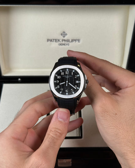 PATEK PHILIPPE AQUANAUT 5167 SUIZO - NEGRO