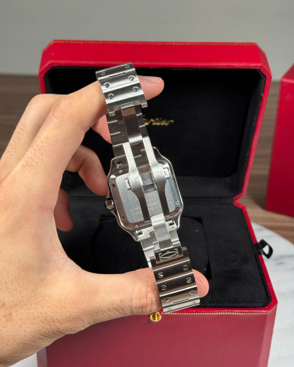 CARTIER SANTOS FONDO NEGRO
