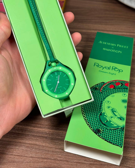 AUDEMARS PIGUET x SWATCH ROYAL POP GREEN EIGHT