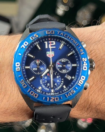 TAG HEUER FORMULA 1  - AZUL CAUCHO