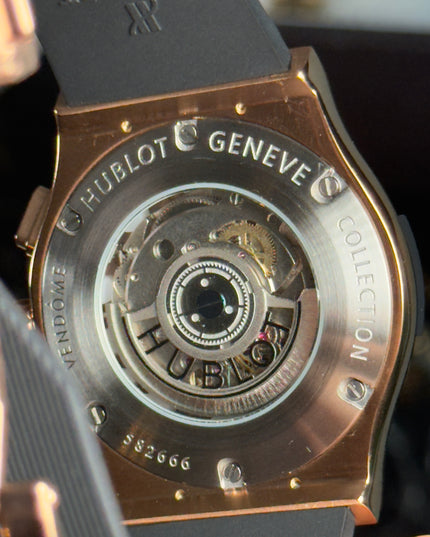 HUBLOT CRONO CLASSIC FUSION - NEGRO ROSE GOLD