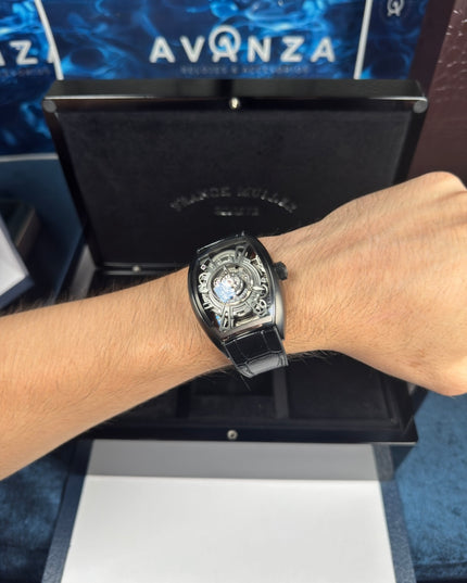 FRANCK MULLER CURVEX SUIZO - NEGRO