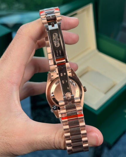 ROLEX DAY-DATE SUIZO - CAFÉ