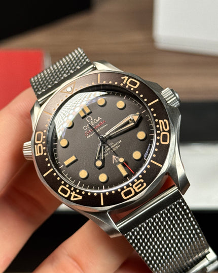 OMEGA SEAMASTER DIVER 300M SUIZO DOBLE EXTENSIBLE