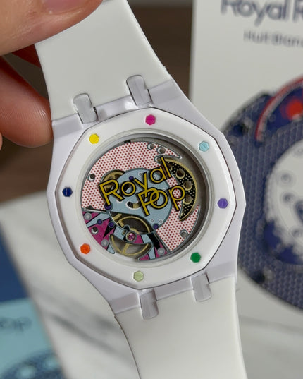 AUDEMARS PIGUET x SWATCH ROYAL POP HUIT BLANC