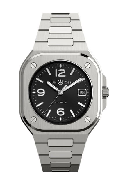 BELL & ROSS BLACK STEEL